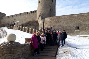 В рамках Года Туризма в Ленинградской области комитет государственного строительного надзора и государственной экспертизы Ленинградской области посетил Ивангородскую крепость